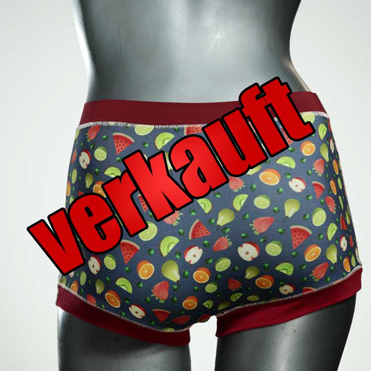 bequeme attraktive süße gemusterte High waist Hotpant aus Baumwolle, Unterwäsche für Damen