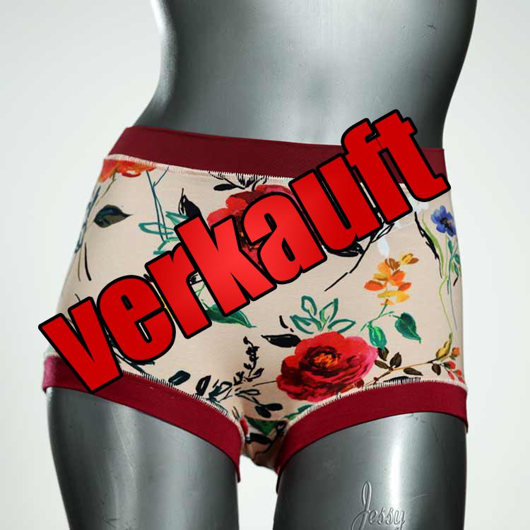 bequeme attraktive süße gemusterte High waist Hotpant aus Baumwolle, Unterwäsche für Damen
