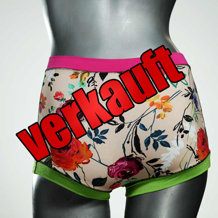 bequeme sexy günstige handgemachte High waist Hotpant aus Baumwolle, Unterwäsche für Damen