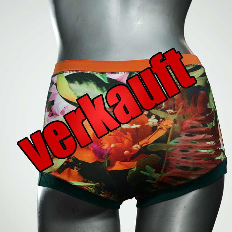 handgemachte süße bunte bequeme High waist Hotpant aus Baumwolle, Unterwäsche für Damen