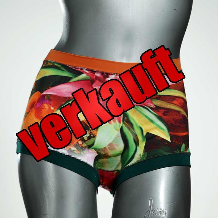 handgemachte süße bunte bequeme High waist Hotpant aus Baumwolle, Unterwäsche für Damen