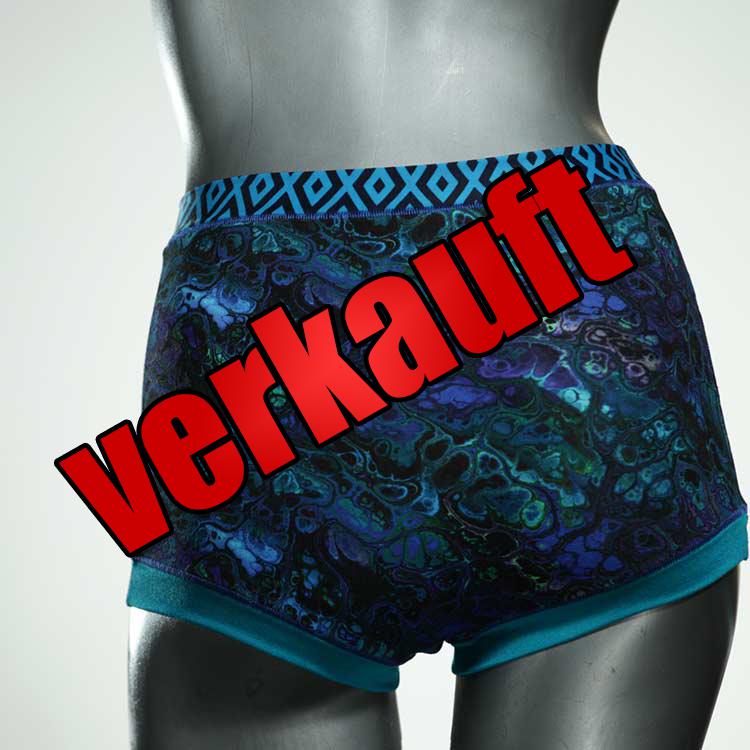 sexy farbige schöne handgemachte High waist Hotpant aus Baumwolle, Unterwäsche für Damen