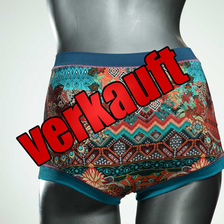 farbige preiswerte schöne attraktive High waist Hotpant aus Baumwolle, Unterwäsche für Damen