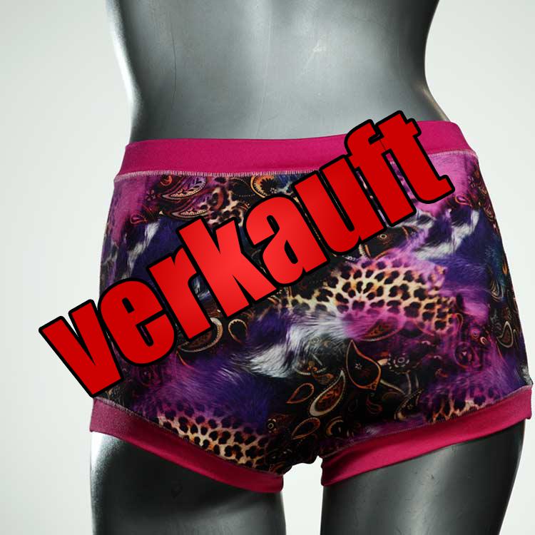 günstige ökologische schöne sexy High waist Hotpant aus Baumwolle, Unterwäsche für Damen