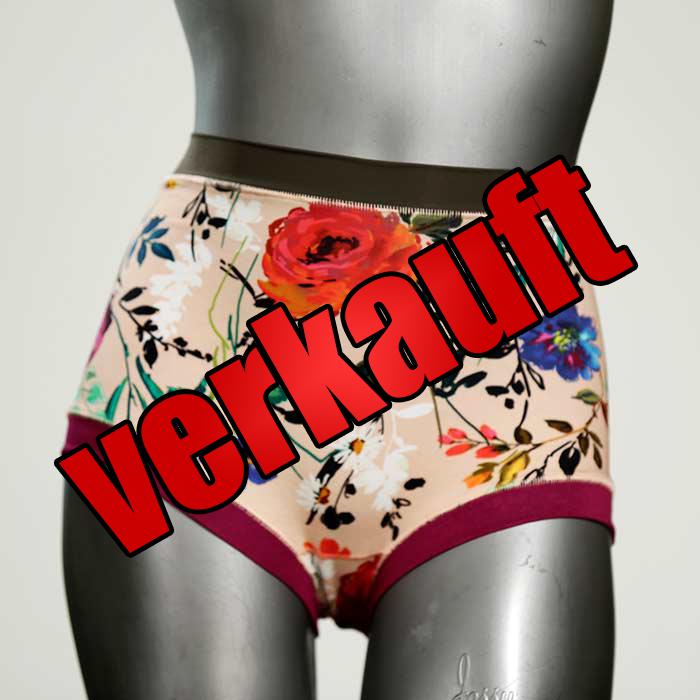 bunte attraktive ökologische süße High waist Hotpant aus Baumwolle, Unterwäsche für Damen