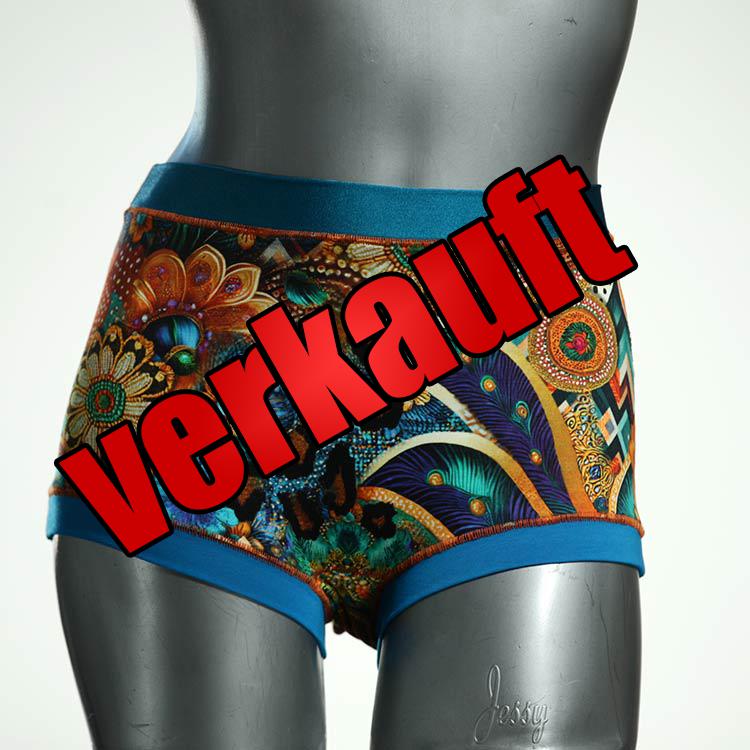 süße gemusterte nachhaltige attraktive Highwaist aus Biobaumwolle, Unterwäsche für Damen