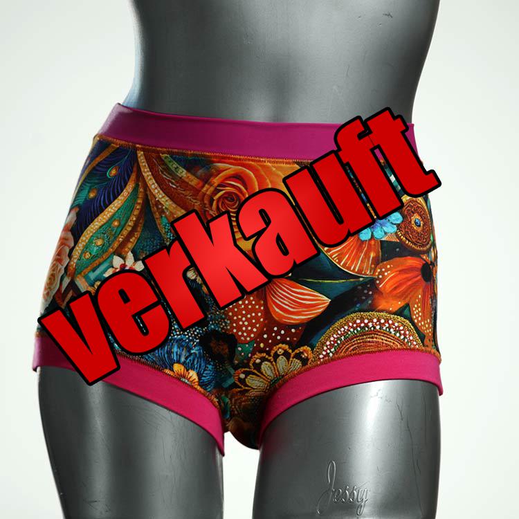 bequeme attraktive preiswerte gemusterte Highwaist aus Biobaumwolle, Unterwäsche für Damen