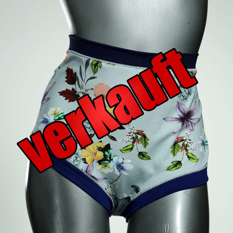 attraktive sexy farbige ökologische High waist Hotpant aus Baumwolle, Unterwäsche für Damen