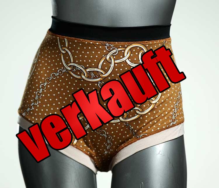 schöne sexy handgemachte günstige High waist Hotpant aus Baumwolle, Unterwäsche für Damen