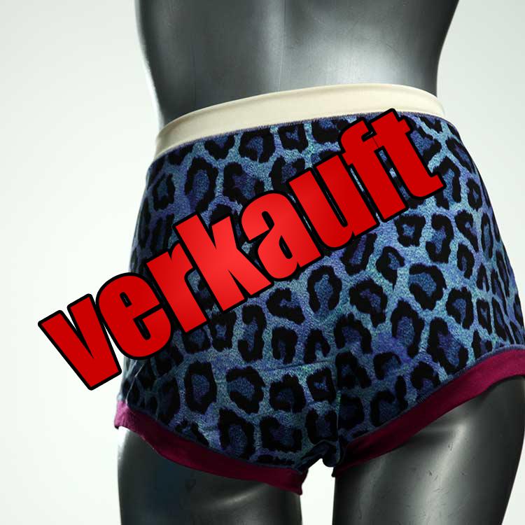 nachhaltige ökologische farbige günstige High waist Hotpant aus Baumwolle, Unterwäsche für Damen