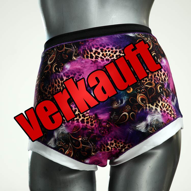 farbige schöne süße bequeme Highwaist aus Biobaumwolle, Unterwäsche für Damen