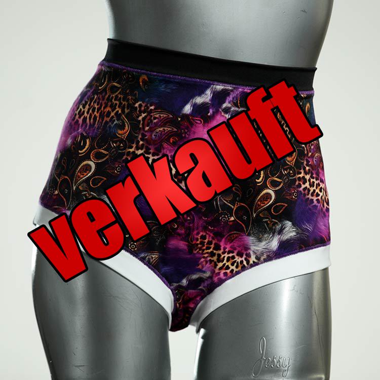 farbige schöne süße bequeme Highwaist aus Biobaumwolle, Unterwäsche für Damen