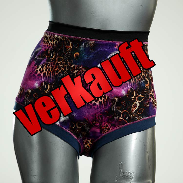 ökologische schöne nachhaltige süße Highwaist aus Biobaumwolle, Unterwäsche für Damen