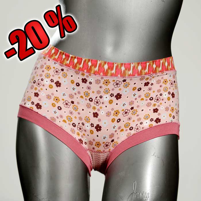 ökologische farbige süße attraktive Hotpant aus Baumwolle, Unterwäsche für Damen