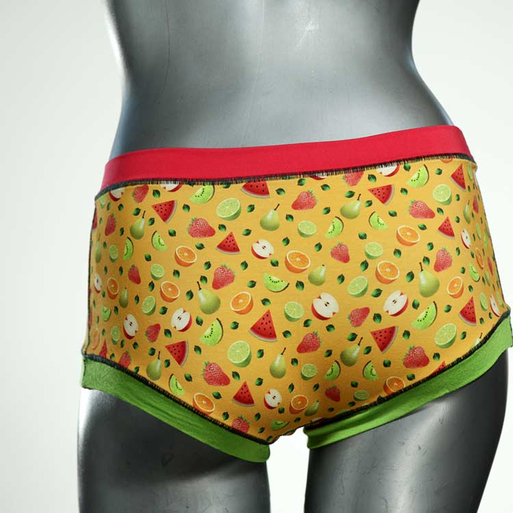 gemusterte nachhaltige bunte sexy Hotpant aus Baumwolle, Unterwäsche für Damen thumbnail