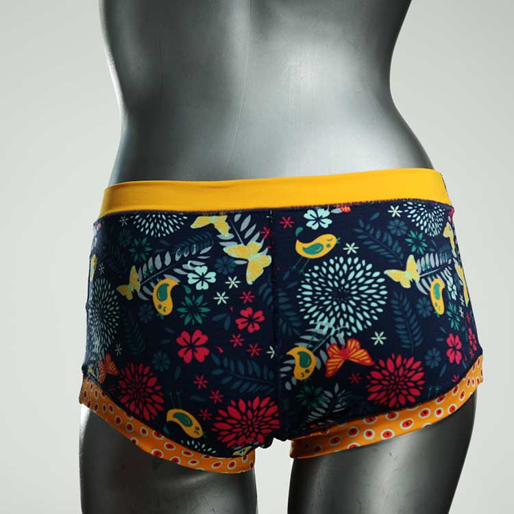 attraktive farbige nachhaltige handgemachte Hotpant aus Baumwolle, Unterwäsche für Damen thumbnail