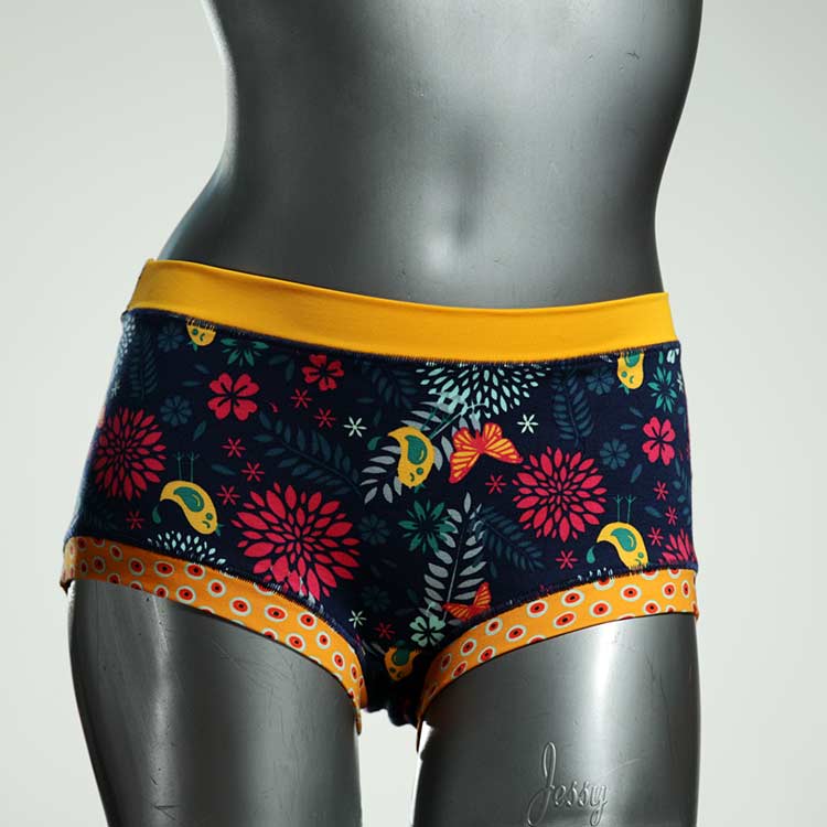 attraktive farbige nachhaltige handgemachte Hotpant aus Baumwolle, Unterwäsche für Damen thumbnail