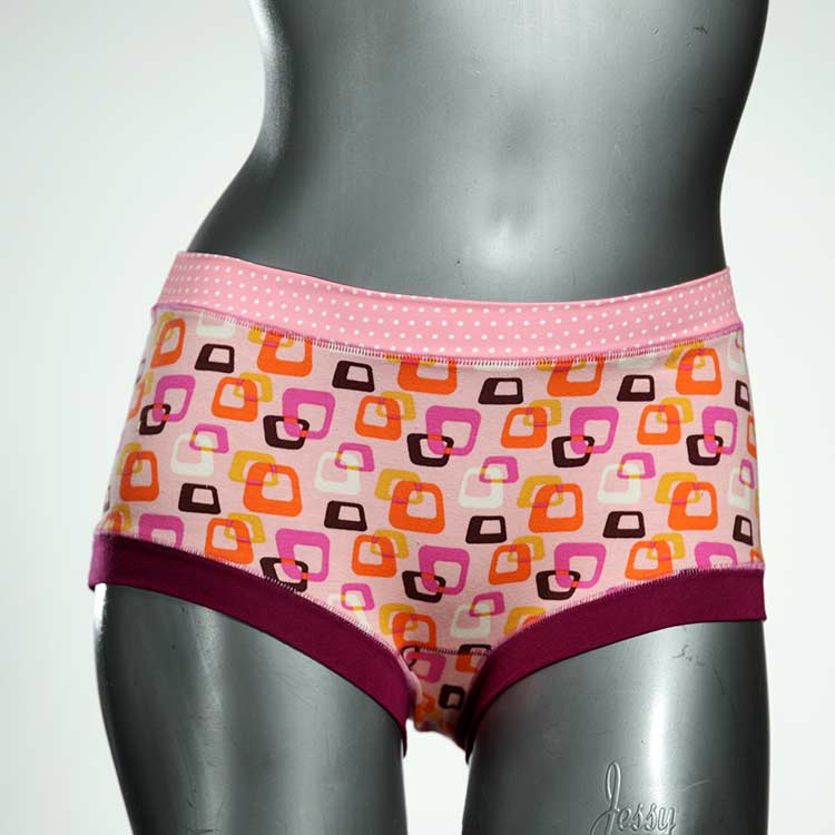 bunte nachhaltige handgemachte sexy Hotpant aus Baumwolle, Unterwäsche für Damen thumbnail