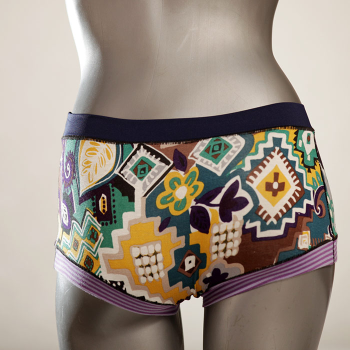  schöne gemusterte bunte Hotpant - Hipster - Unterhose für Damen aus Baumwolle für Damen thumbnail