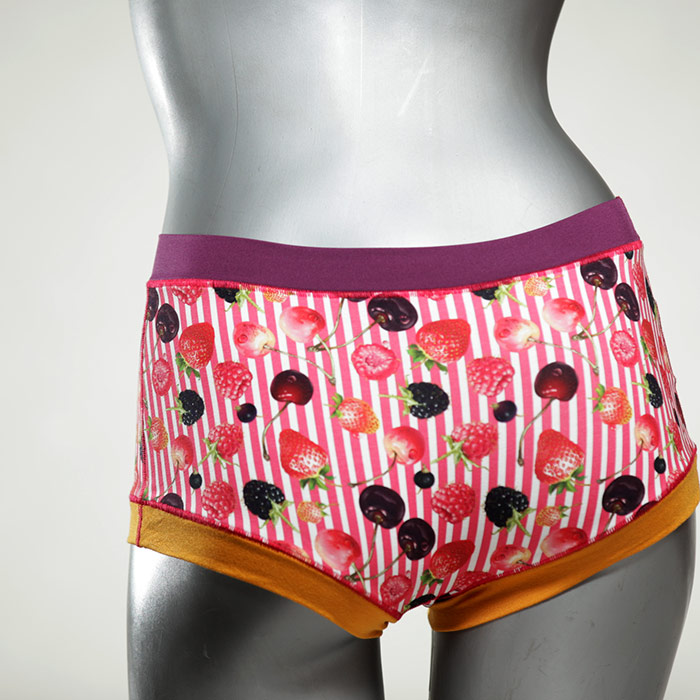 attraktive  gemusterte ökologische Hotpant aus Baumwolle, Unterwäsche für Damen thumbnail