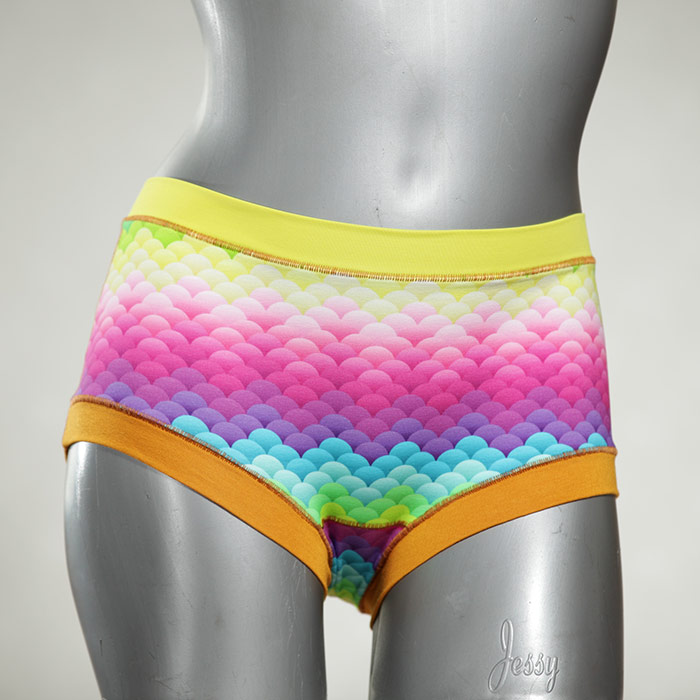 attraktive farbige bunte gemusterte Hotpant aus Baumwolle, Unterwäsche für Damen thumbnail