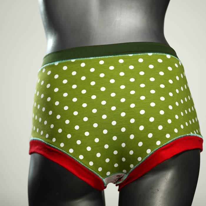 gemusterte ökologische sexy bequeme Hotpant aus Baumwolle, Unterwäsche für Damen thumbnail