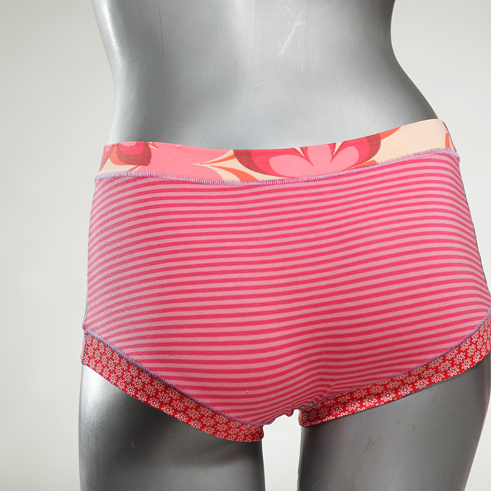ökologische attraktive gemusterte bequeme Hotpant aus Baumwolle, Unterwäsche für Damen thumbnail