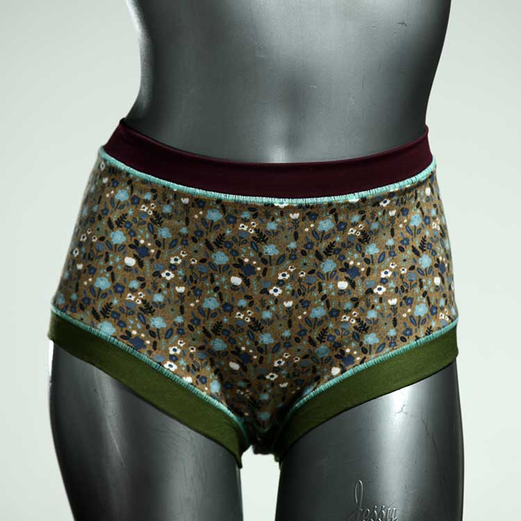 sexy handgemachte bunte gemusterte Hotpant aus Baumwolle, Unterwäsche für Damen