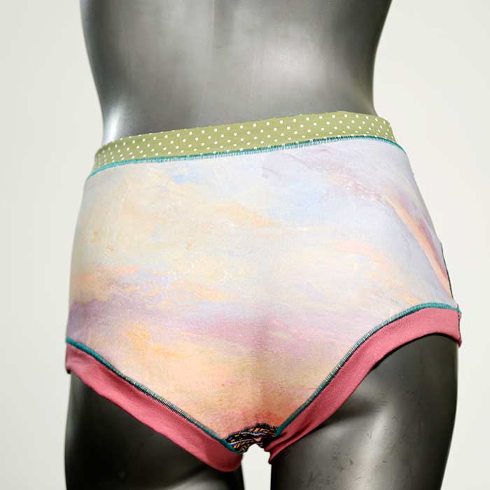 handgemachte farbige preiswerte nachhaltige Hotpant aus Baumwolle, Unterwäsche für Damen