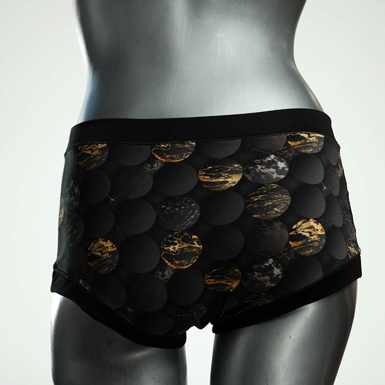 farbige ökologische günstige gemusterte Hotpant aus Baumwolle, Unterwäsche für Damen thumbnail