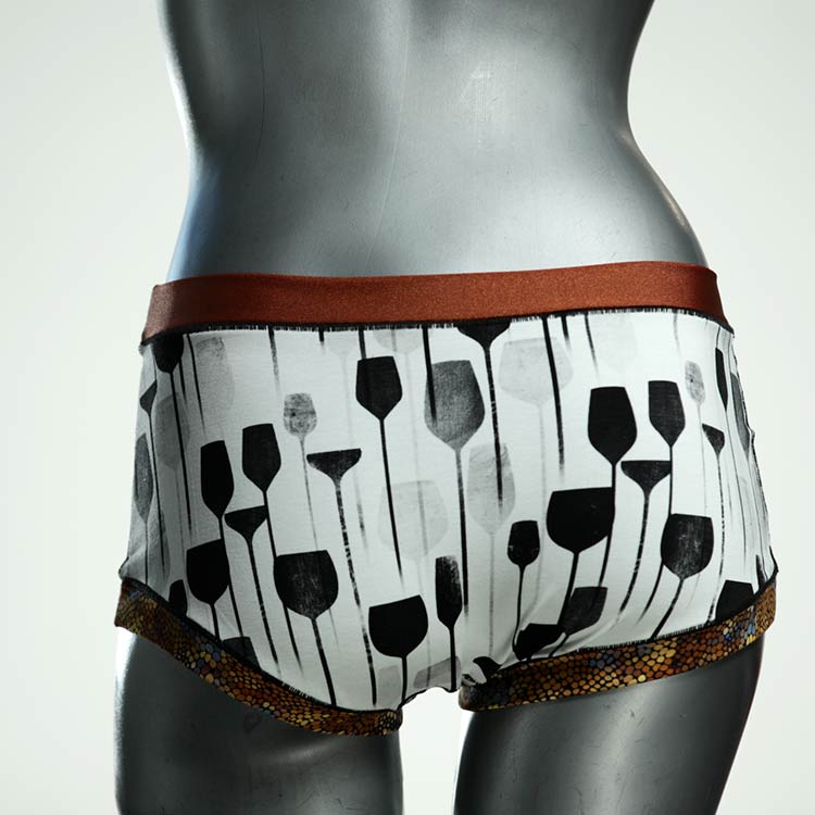 gemusterte nachhaltige preiswerte bunte Hotpant aus Baumwolle, Unterwäsche für Damen thumbnail
