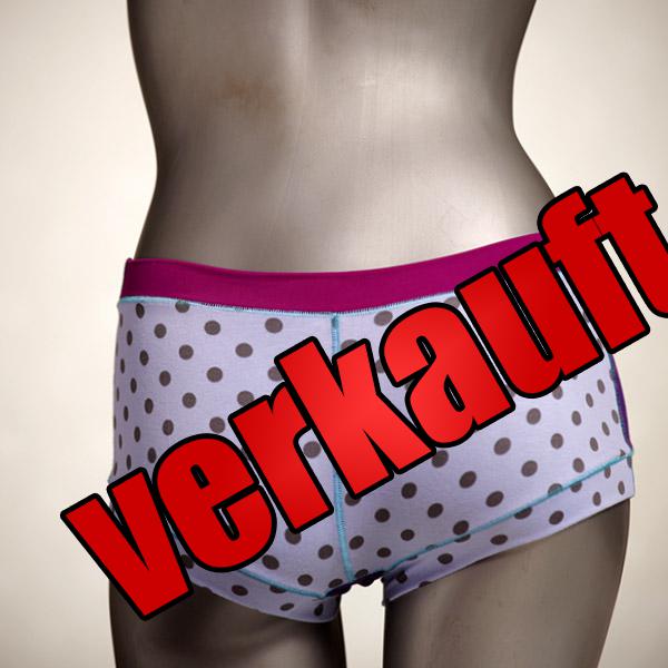  reizende nachhaltige gemusterte Hotpant - Hipster - Unterhose für Damen aus Baumwolle für Damen