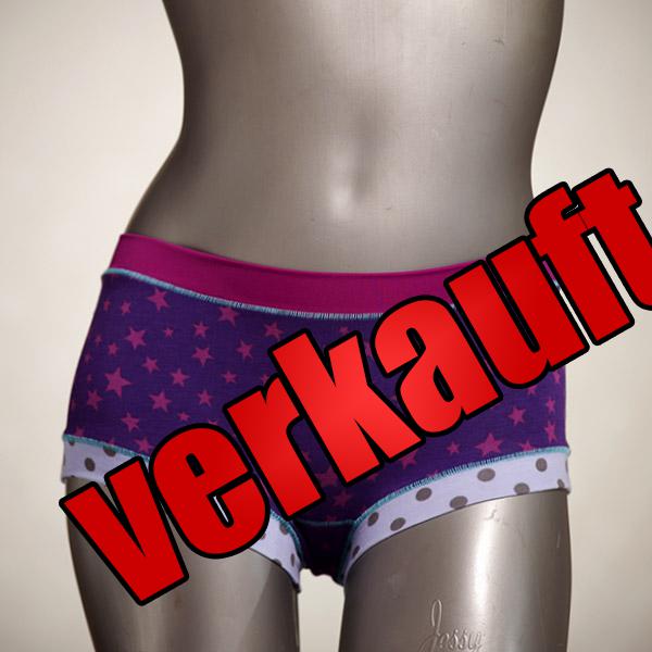  reizende nachhaltige gemusterte Hotpant - Hipster - Unterhose für Damen aus Baumwolle für Damen