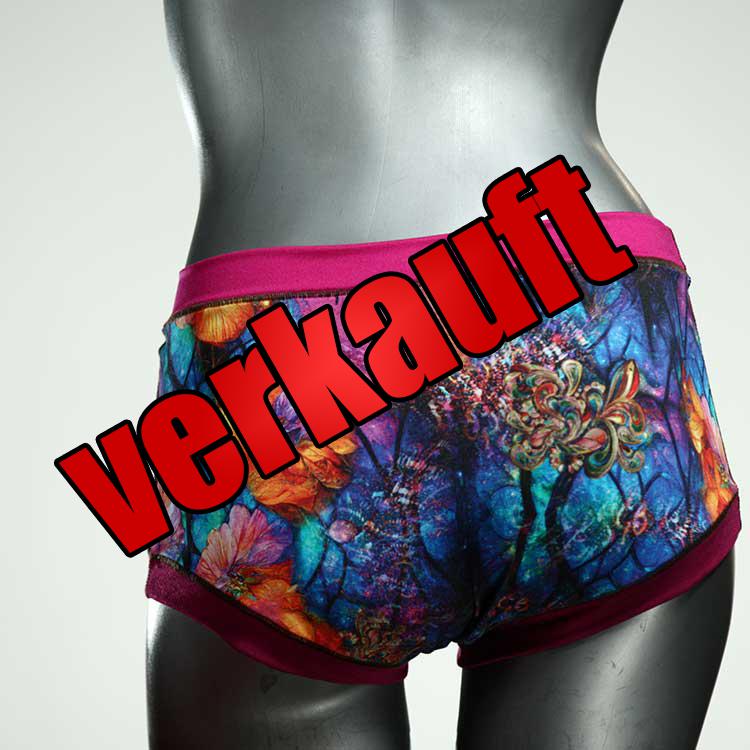 nachhaltige bunte preiswerte schöne Hotpant aus Baumwolle, Unterwäsche für Damen