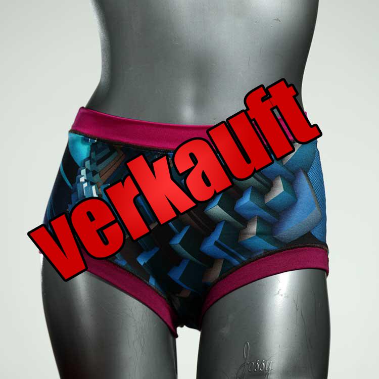 nachhaltige bunte preiswerte schöne Hotpant aus Baumwolle, Unterwäsche für Damen