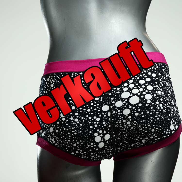 farbige süße nachhaltige günstige Hotpant aus Baumwolle, Unterwäsche für Damen