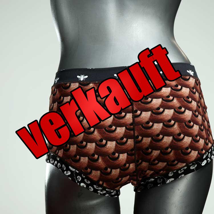 gemusterte günstige preiswerte handgemachte Hotpant aus Baumwolle, Unterwäsche für Damen