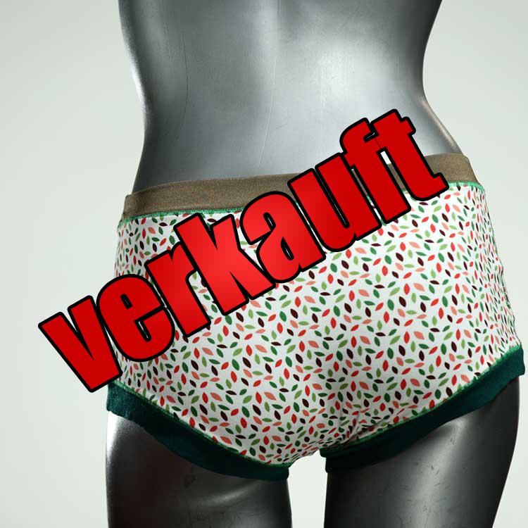 handgemachte süße ökologische farbige Hotpant aus Baumwolle, Unterwäsche für Damen