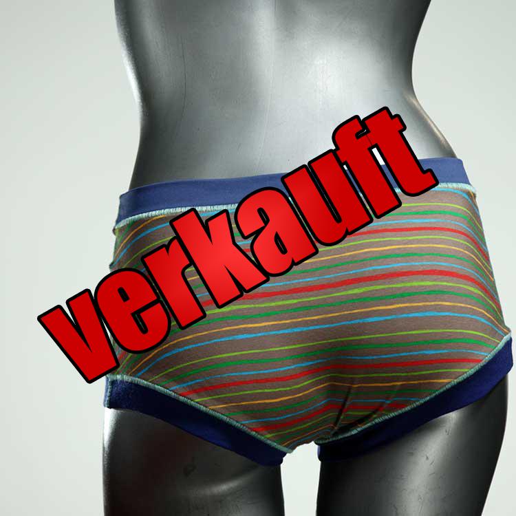 nachhaltige farbige preiswerte günstige Hotpant aus Baumwolle, Unterwäsche für Damen