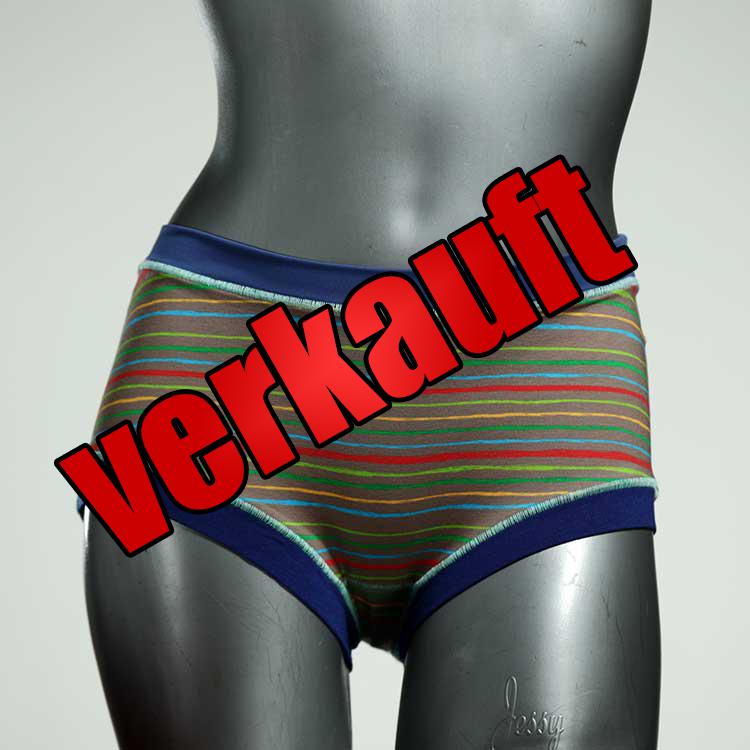nachhaltige farbige preiswerte günstige Hotpant aus Baumwolle, Unterwäsche für Damen