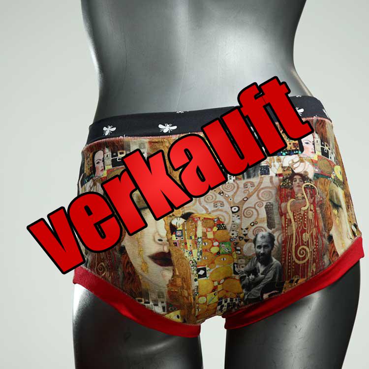 attraktive preiswerte bequeme gemusterte Hotpant aus Baumwolle, Unterwäsche für Damen