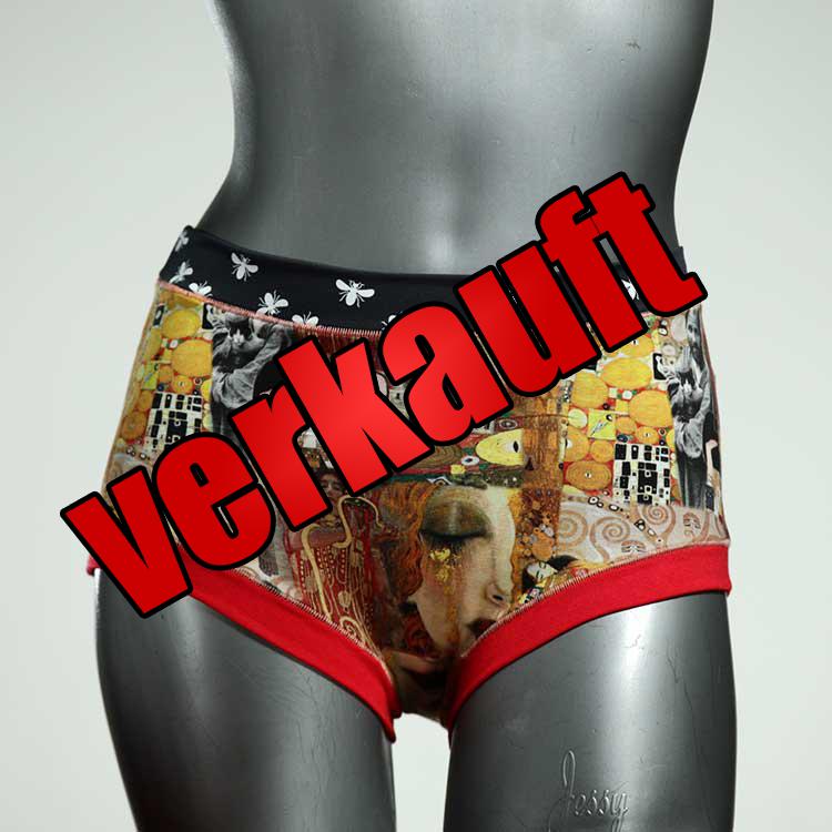 attraktive preiswerte bequeme gemusterte Hotpant aus Baumwolle, Unterwäsche für Damen