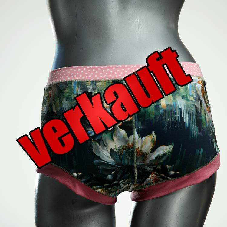 handgemachte gemusterte ökologische süße Hotpant aus Baumwolle, Unterwäsche für Damen