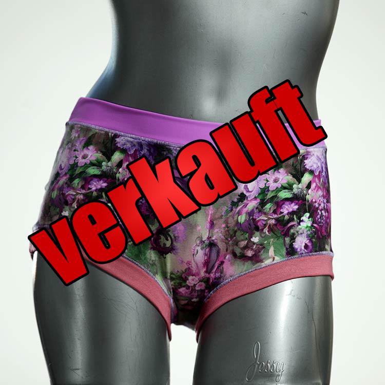 bunte handgemachte gemusterte farbige Hotpant aus Baumwolle, Unterwäsche für Damen