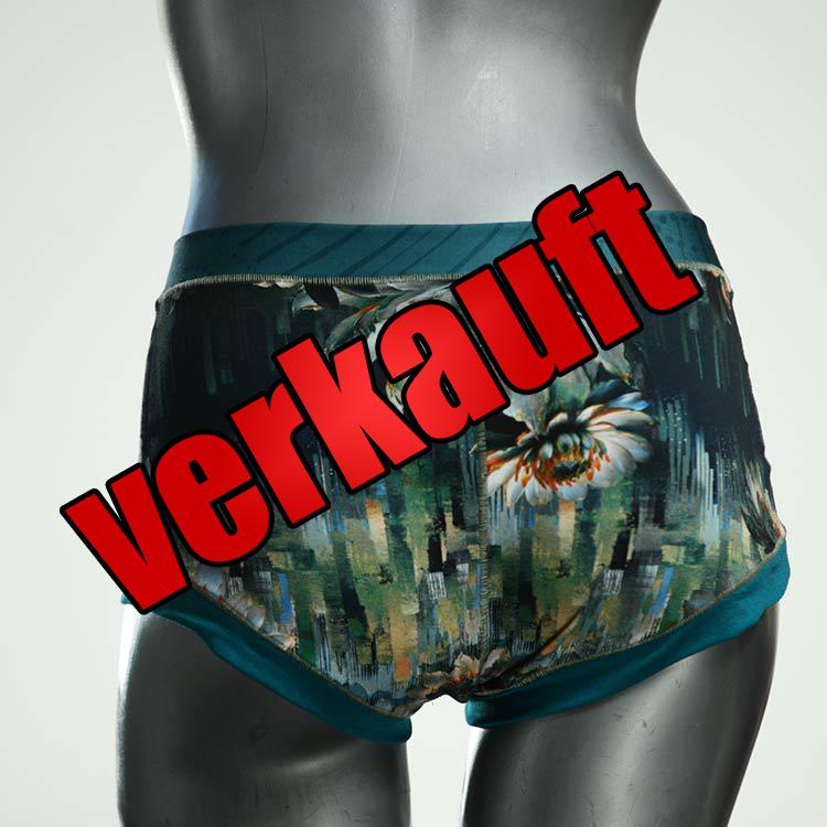 süße attraktive gemusterte nachhaltige Hotpant aus Baumwolle, Unterwäsche für Damen