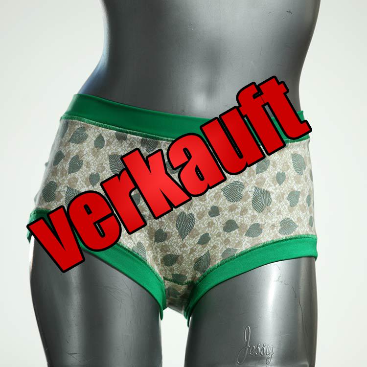 handgemachte sexy nachhaltige süße Hotpant aus Baumwolle, Unterwäsche für Damen