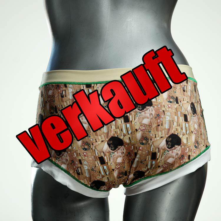 ökologische nachhaltige bunte schöne Hotpant aus Baumwolle, Unterwäsche für Damen