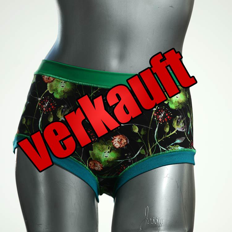 preiswerte bunte gemusterte nachhaltige Hotpant aus Baumwolle, Unterwäsche für Damen