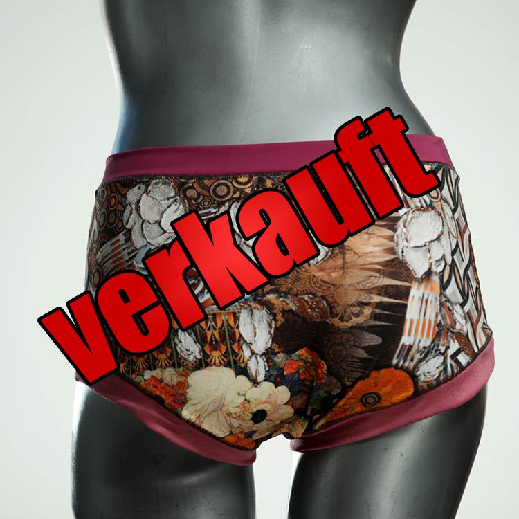 ökologische farbige preiswerte günstige Hotpant aus Baumwolle, Unterwäsche für Damen