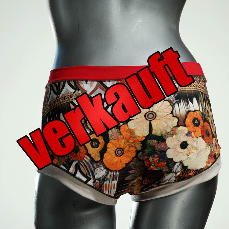 preiswerte gemusterte farbige attraktive Hotpant aus Baumwolle, Unterwäsche für Damen